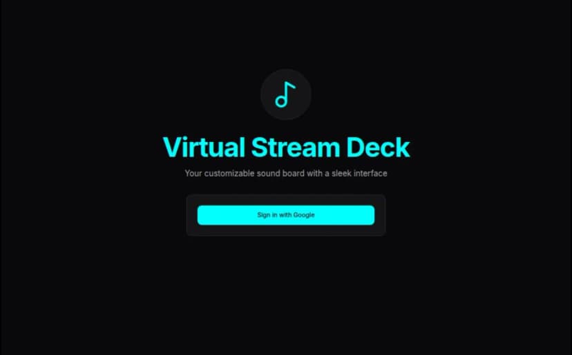 Virtual Stream Deck